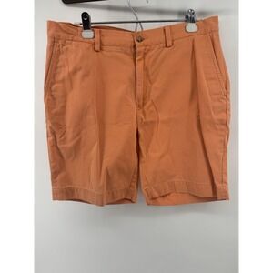 Polo Ralph Lauren Shorts Mens Size 33 Orange Classic Fit 9" Inseam Chino